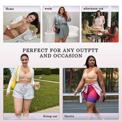 🔥👯‍♂️ 50% OFF! Ultimate Support Bra – Lift, Firm & Prevent Sagging for a Smooth, Confident Look! – Perfect for Sweaters, Dresses & Holiday Photos
