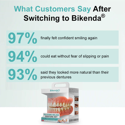 🦷🦷𝗕𝗶𝗸𝗲𝗻𝗱𝗮®🦷 𝗔𝗱𝘃𝗮𝗻𝗰𝗲𝗱 𝗖𝘂𝘀𝘁𝗼𝗺𝗶𝘇𝗲𝗱 𝗙𝘂𝗹𝗹 𝗗𝗲𝗻𝘁𝘂𝗿𝗲 𝗦𝗲𝘁  （✅Clinically backed comfort-fit dentures — Trusted by 8,000+ Australian users for all-day comfort.）