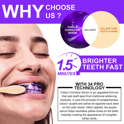 🦷 🦷𝐅𝐮𝐫𝐳𝐞𝐫𝐨®𝐂𝐨𝐥𝐨𝐮𝐫 𝐂𝐨𝐫𝐫𝐞𝐜𝐭𝐨𝐫 𝐒𝐞𝐫𝐮𝐦 — safe for sensitive teeth and enamel
